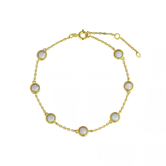 Pearl Bracelet for Women – Minimal Dainty Chain | Daily Wear Elegant Jewellery - Petals & Ore